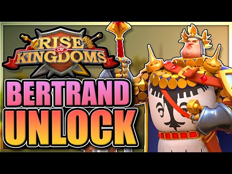 First ever Bertrand Unlock [& Ancient Ruins Battle?] Rise of Kingdoms