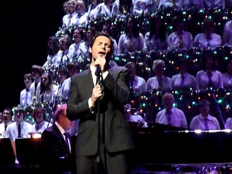 Michael Johns singing Silent Night/O Holy Night in Edmonton Dec 18