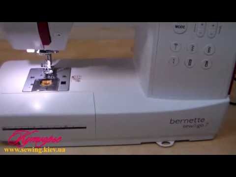 Швейная машина Bernina Bernette Sew Go 7 белый - Видео