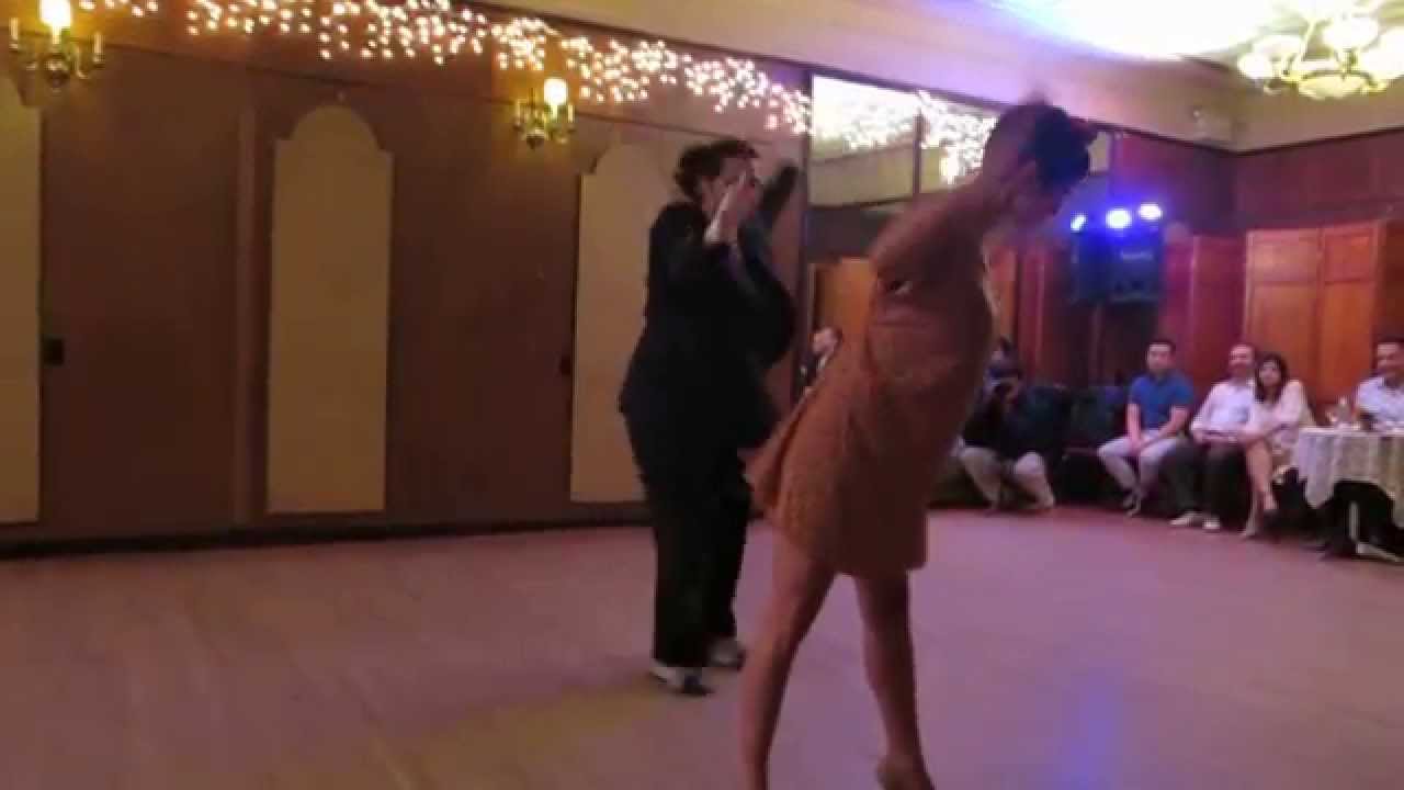 CARLOS CANEDO & MICHELLE LAMB @ LA MILONGA ROSA... FRIDAY HALLOWEEN PARTY 10/30/2015