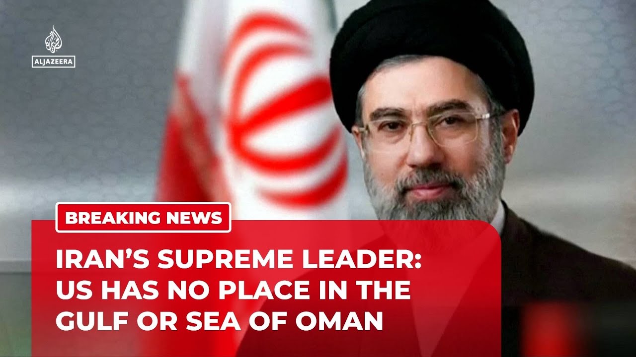 Iran’s Khamenei: US has no place in the Gulf or Sea of Oman, only 'at the bottom of its waters'