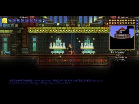 Terraria Epic Mr.Wizard's Server =D