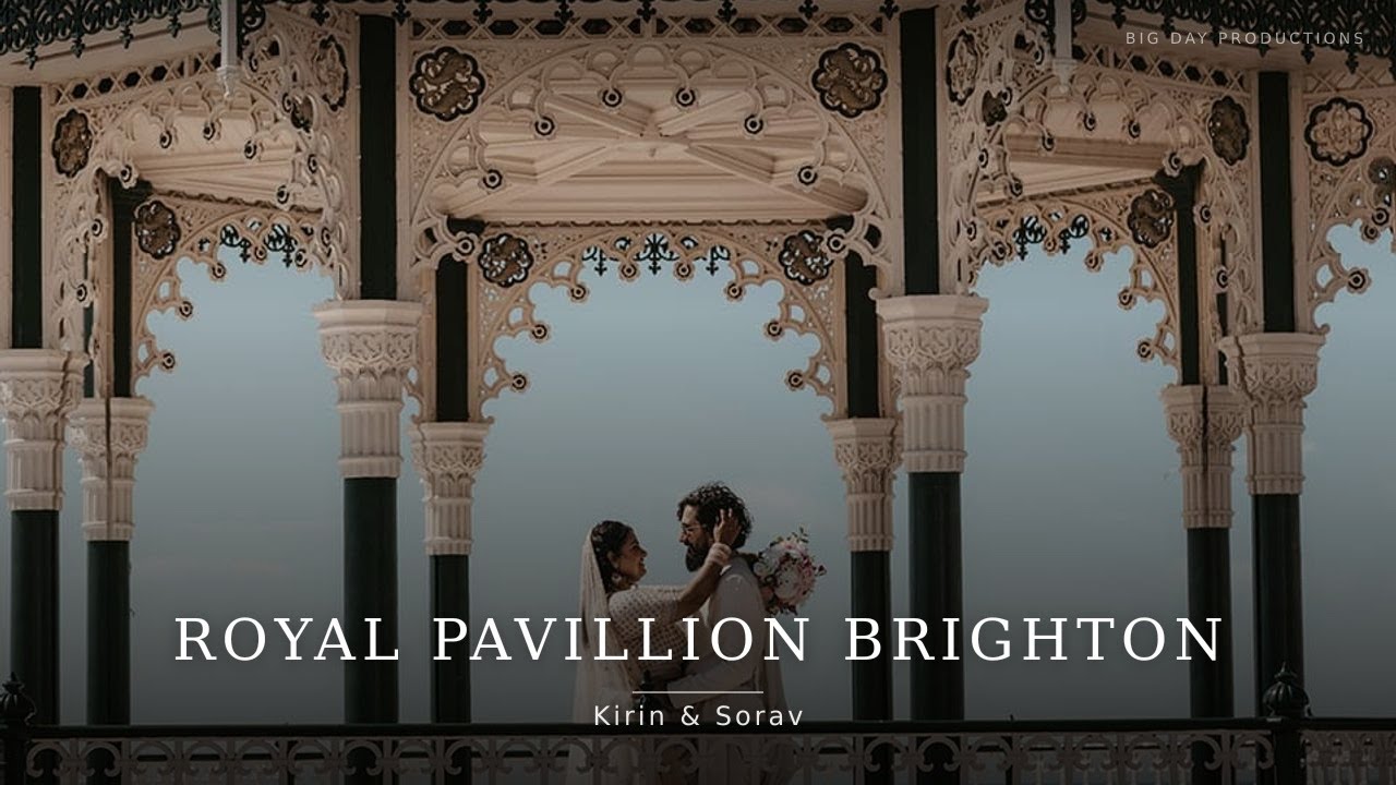Royal Pavillion Brighton wedding photography and film