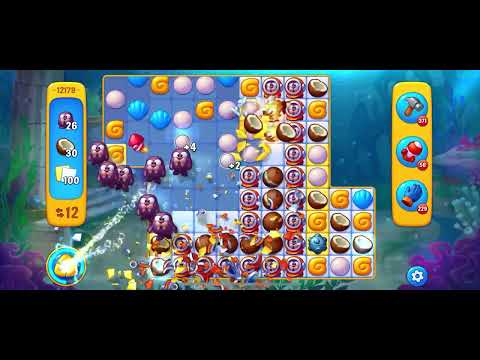 Fishdom level 12179 no boosters フィッシュダム ノーマル