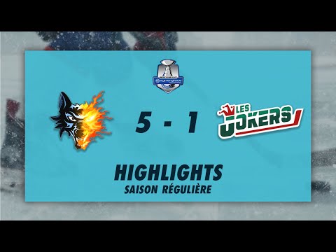 Brûleurs de Loups de Grenoble 5-1 Jokers de Cergy-Pontoise - Highlights - Synerglace Ligue Magnus