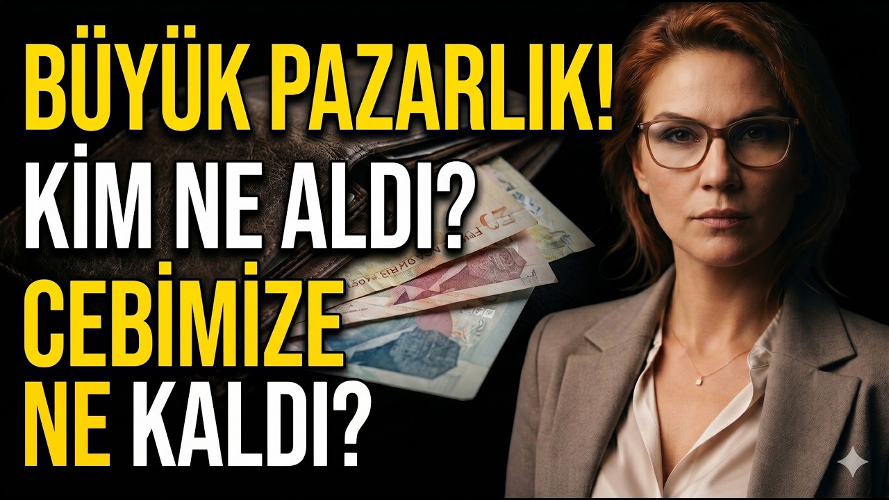 BÜYÜK PAZARLIK! KİM NE ALDI?CEBİMİZE NE KALDI?