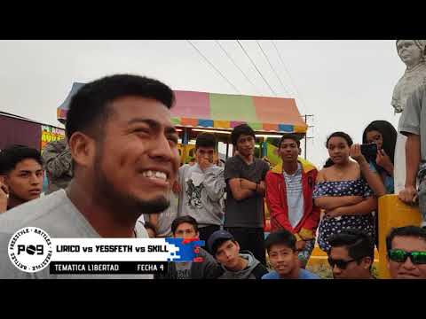 🔥 LIRICO vs YESSFETH vs SKILL - Octavos - P09 - Fecha 4 🎙️🔥