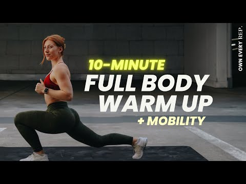 10 Min. Full Body Warm Up & Mobility | Best Prep For Your Workout | Gym Warm Up | No Equipment