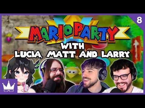 Twitch Livestream | Mario Party 1 w/Lucia, Matt & Larry | Ep 8