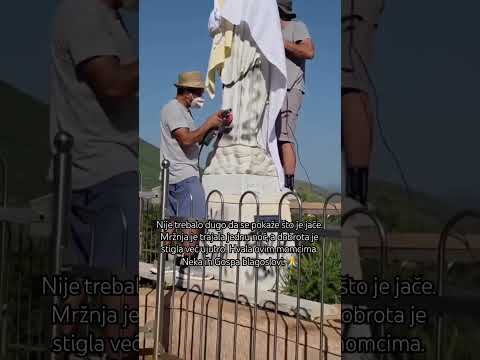 Vjera se ne može išarati sprejem. Gospa će i dalje okupljat milijune. Video: Ivan Ivanković