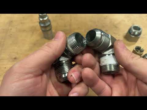 How hydraulic fittings work!