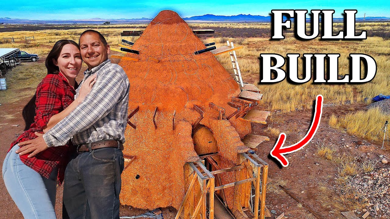 We Build A Massive 3-Level Earthbag Dome | Start To Finish