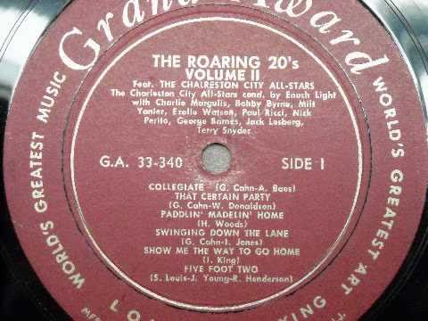 Show Me The Way To Go Home ..The Charleston City Allstars ..LP Transfer