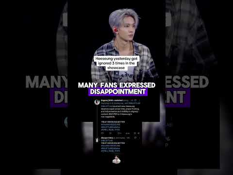 Heeseung Draws Attention After Awkward Moments at ENHYPEN&rsquo;s Showcase