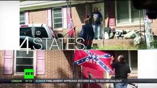 &#39;Heritage Not Hate&#39;: People in Georgia bring back confederate flag after ban imposed