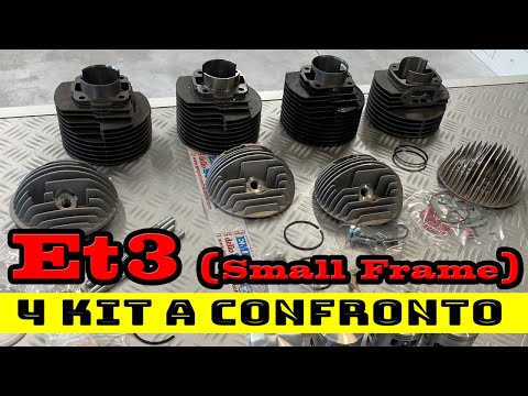 VESPA ET3 Kit Comparison of the 4 best-selling models on the market