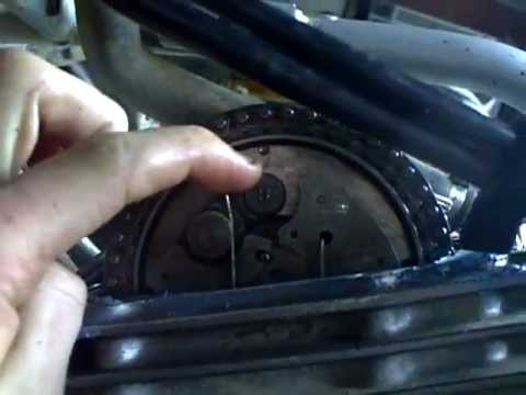 how to set and adjust the cam and cam chain timing. 4 stroke engines. ATV, Motorcycle, Dirtbike