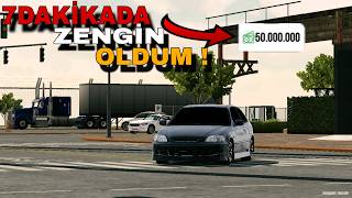 0’dan Başladım, 7 Dakikada Zengin Oldum! 🚗💸 / 🎮 Car Parking Multiplayer