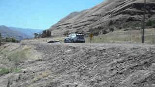 preview picture of video 'Top Gear USA Subaru Rally Car drive by Asotin, Washington Lewiston, Idaho'