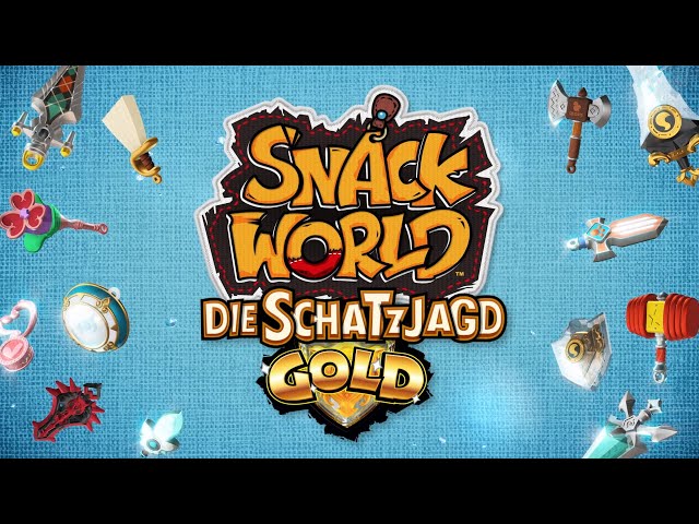 Video teaser for SNACK WORLD: DIE SCHATZJAGD  — GOLD Ankündigungstrailer