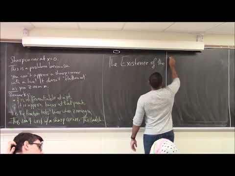 Math 1206-R04 Lecture 15 - Existence of the Derivative and Implicit Differentiation