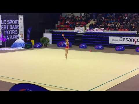 Jodie Taulane - Nat C 14/15 ans - France Besançon 2018