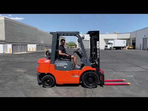 TOYOTA 7-series 7FGU25 5,000lb LP (Propane) #1943 - Forklift for Sale