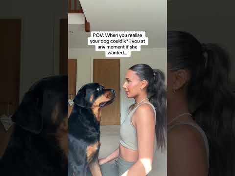 THE KISS AT THE END 🥹 @nalatheneedyrottie #rottweiller