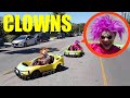 If You See Clowns On Go Karts Driving By Your House Lock Your Doors And HIDE They Chased Us