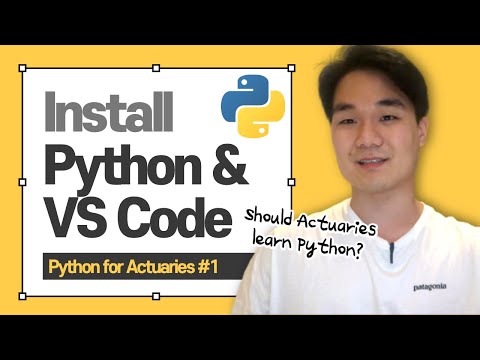 Lesson 1 Installing Python And Visual Studio Code Python For Actuaries