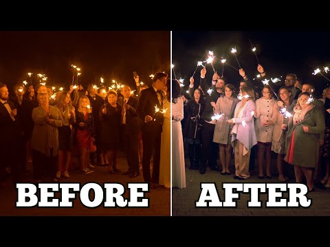 How to Fix White Balance from Your Wedding Video? Tutorial PL
