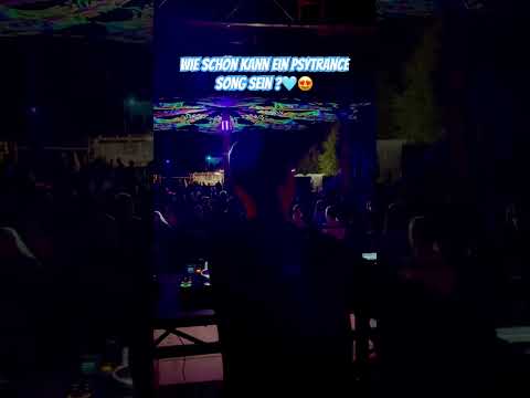 Wie schön kann ein Psytrance Song sein? 😍🩵 #techno #grace #dj #berlin #rave #party #festival