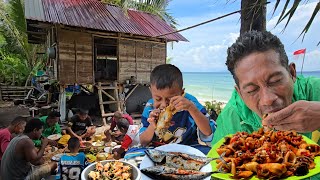 Download lagu Bersama Bocil berburu di Pulau Terpencil, Gulai Kerang Pedas #day19  mp3