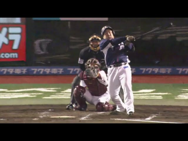 【3回表】さすが4番!! ライオンズ・山川のタイムリーで先制点!! 2018/5/4 E-L