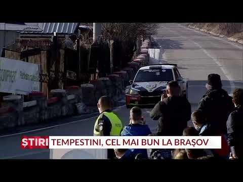 Simone Tempestini a câştigat Raliul Braşovului. Cel mai tare adversar a abandonat