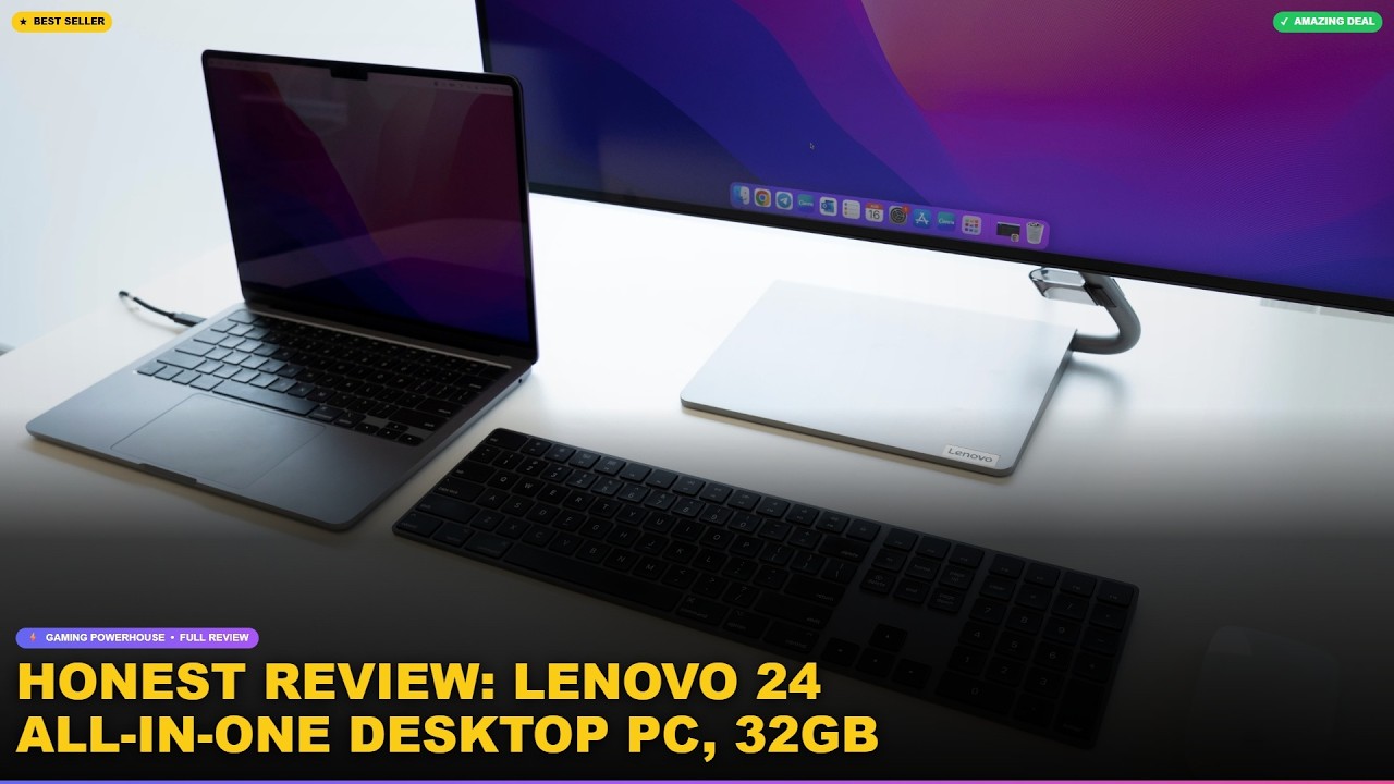 Honest Review: Lenovo 24 All-in-One Desktop PC, 32GB RAM, 1TB SSD - Everyday Performance