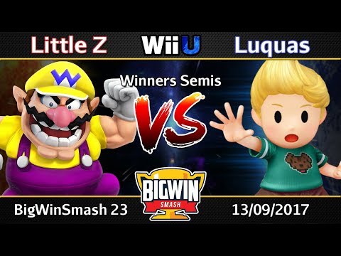 BigWinSmash 23 - Winners Semis - Little Z (Wario, Mario) v Luquas (Lucas)