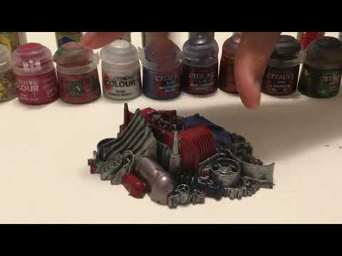 How to paint a Ork Scrap Pile