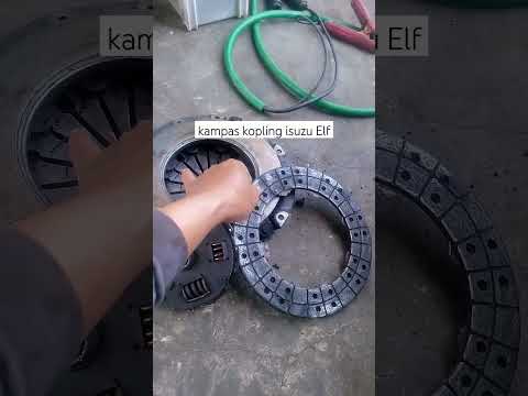 kok bisa ? kampas kopling isuzu Elf jadi begini @mlukmanaris