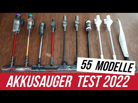 AKKU STAUBSAUGER TEST 2022 (55 Geräte) – Die 10 besten Akkusauger | Überraschender Testsieger !