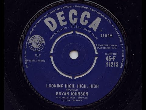 Bryan Johnson 'Looking High High High' 1960 45 rpm