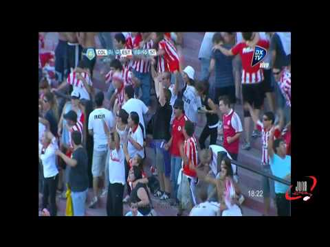 PENAL Y GOL DE DUVAN ZAPATA - COLON 3 ESTUDIANTES 3 - FECHA 4 (02 03 2013)