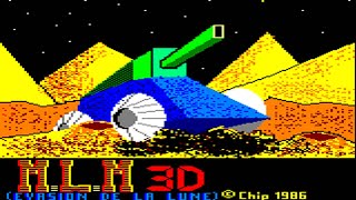 [Amstrad CPC] MLM 3D - Evasion De La Lune - Longplay