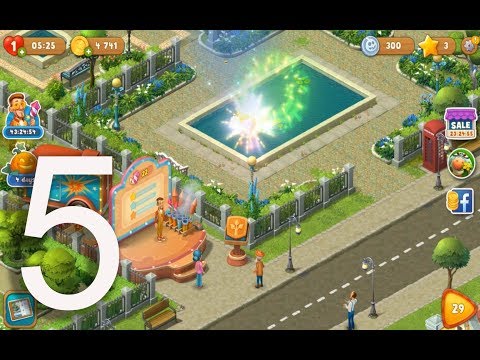 Gardenscapes New Acres - Gameplay Walkthrough Part 5 Levels 26 - 30 (iOS, Android)