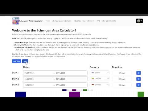 Schengen Area Calculator video thumbnail