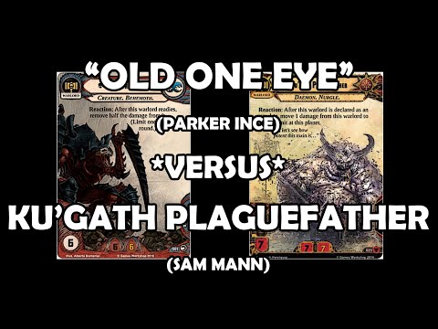 "Old One Eye" versus Ku'gath Plaguefather - Warhammer 40,000: Conquest