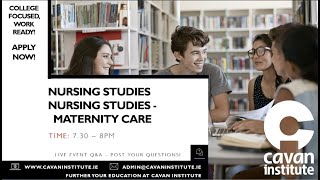 Virtual Open Week 2021 - Discussion on Nursing Studies and Maternity Care courses