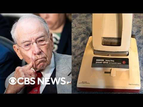Sen. Chuck Grassley bids farewell to 49-year-old vacuum cleaner