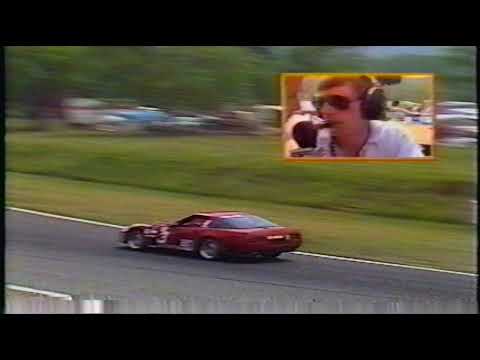 C4 ZR-1 at Lime Rock IMSA Supercar Series with Wet Vette Intro