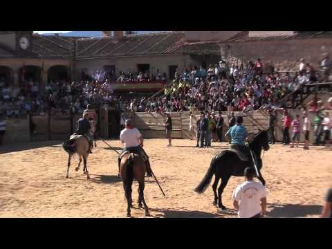 Pedraza de la Sierra Spain Running of the Bulls